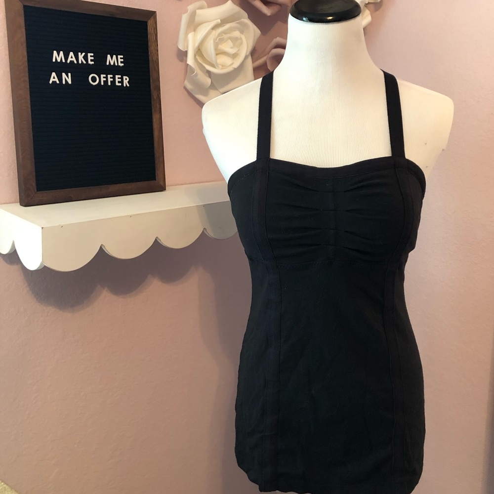 DONATING TOMORROW!! Black Lululemon Tank